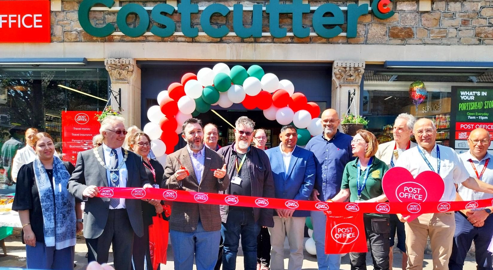 Local MP officially opens Portishead Post Office