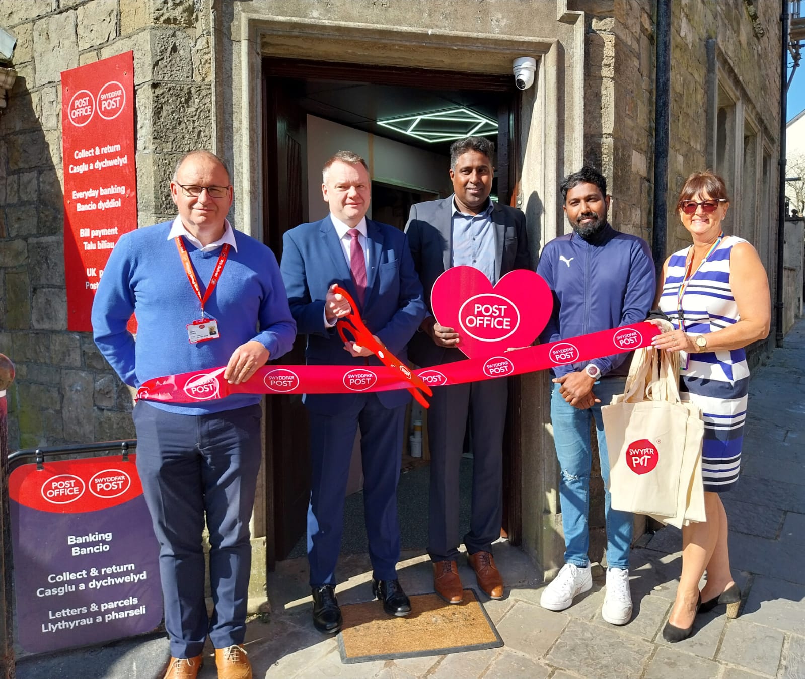 Blaenavon Post Office opens at new location